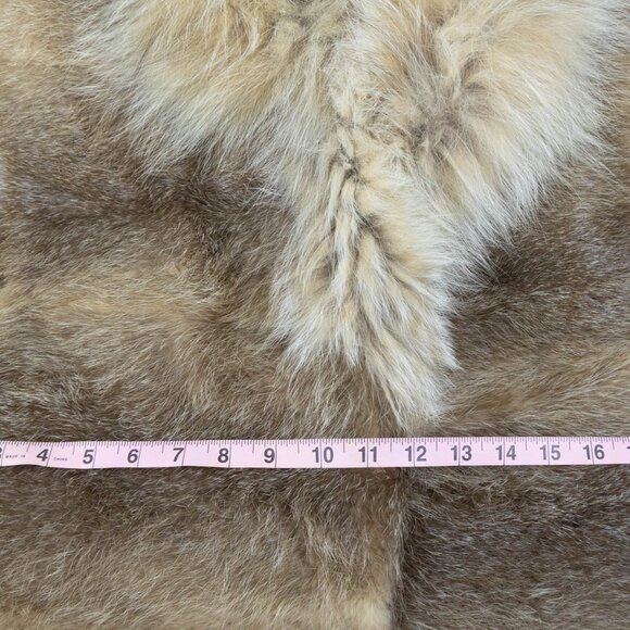 Modern Luxe Faux Fur Vest 🤎 Tan + Cream Collar - Picture 8 of 10